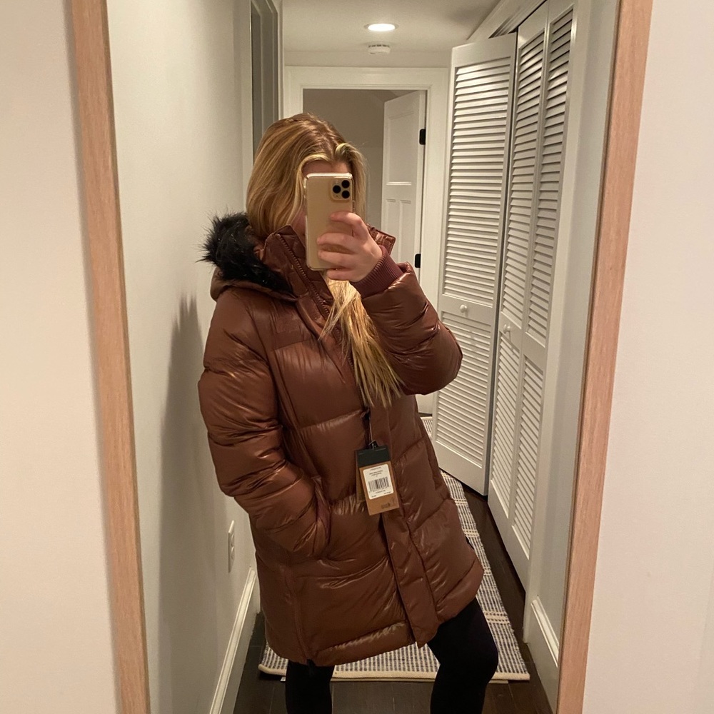 NORTH FACE Womens TORREY DOWN  Parka Jacket size small